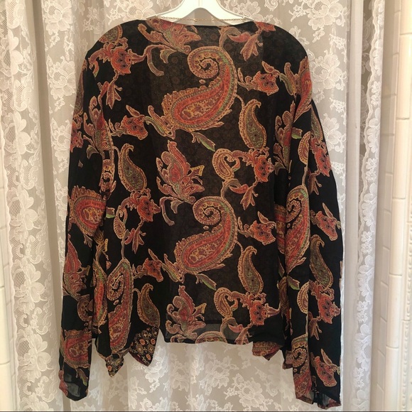 CAROL ANDERSON * NWOT Reversible Fall Jacket Top - Picture 6 of 8
